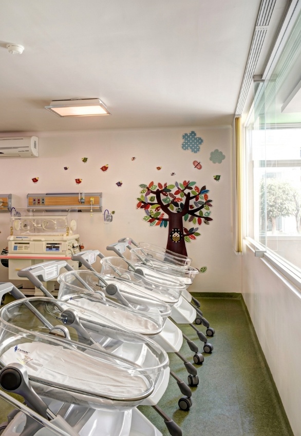 Área hospitalaria de maternidad