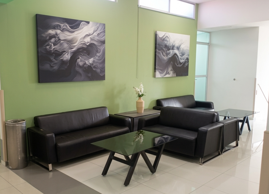 Sala de espera de Hospital Olimed Sur
